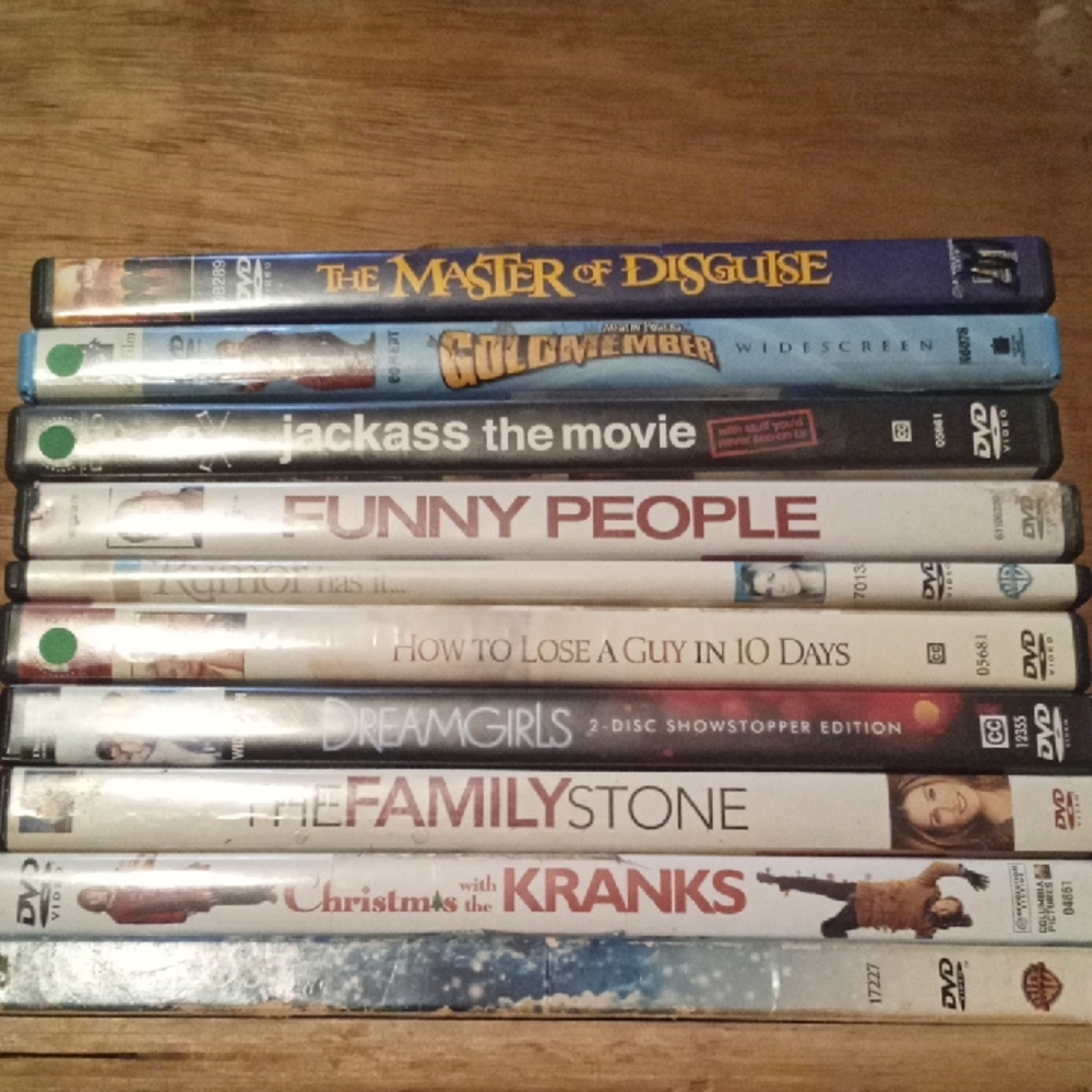 Set Of 10 DVDs